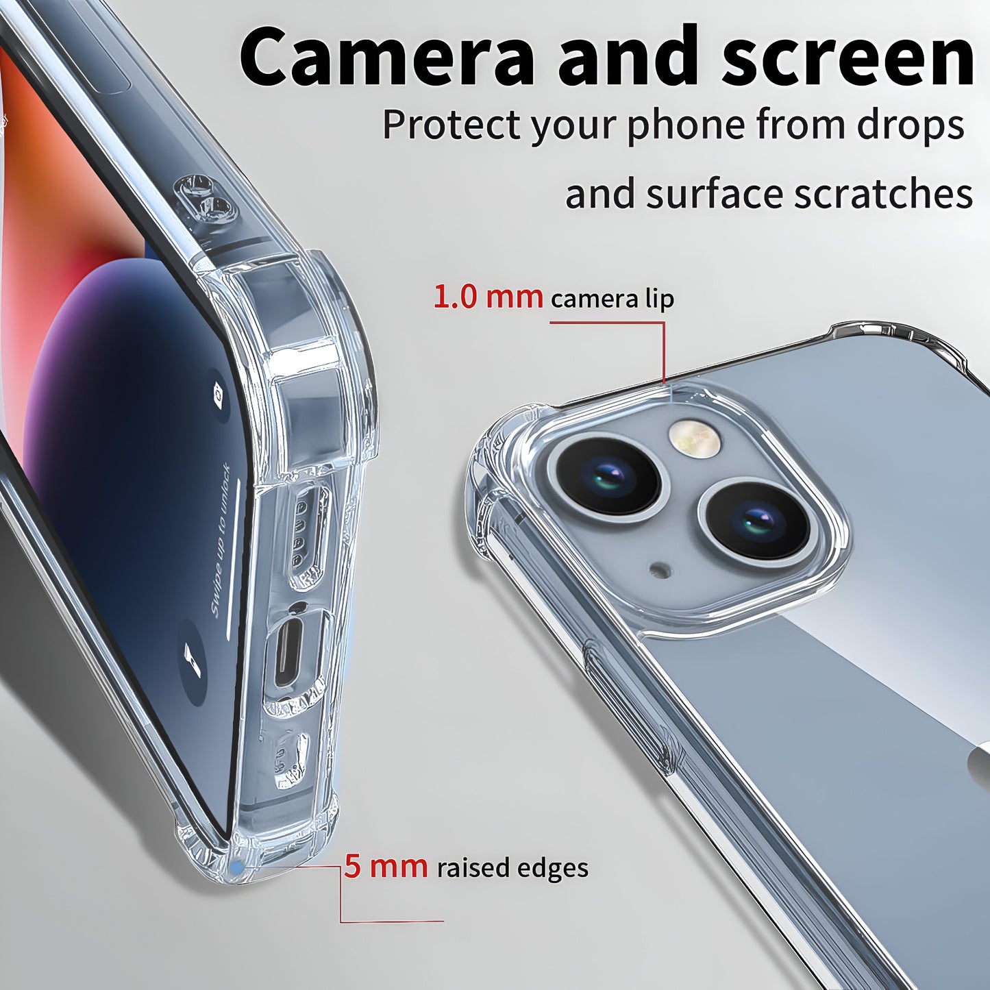 ICON CLEAR CASE #IPHONE #SAMSUNG #VIVO #MOTOROLA #NOTHING #OPPO