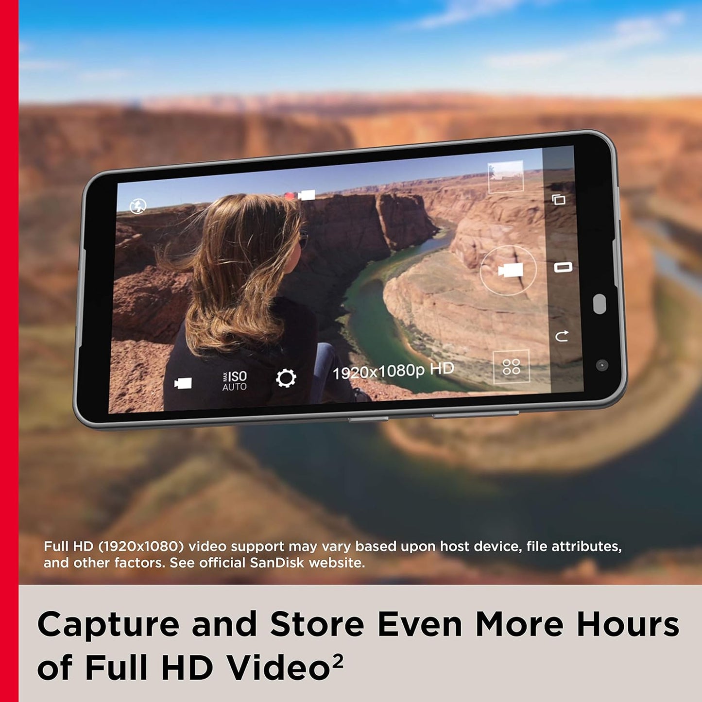 SANDISK ULTRA MICROSD 128GB MEMORY CARD