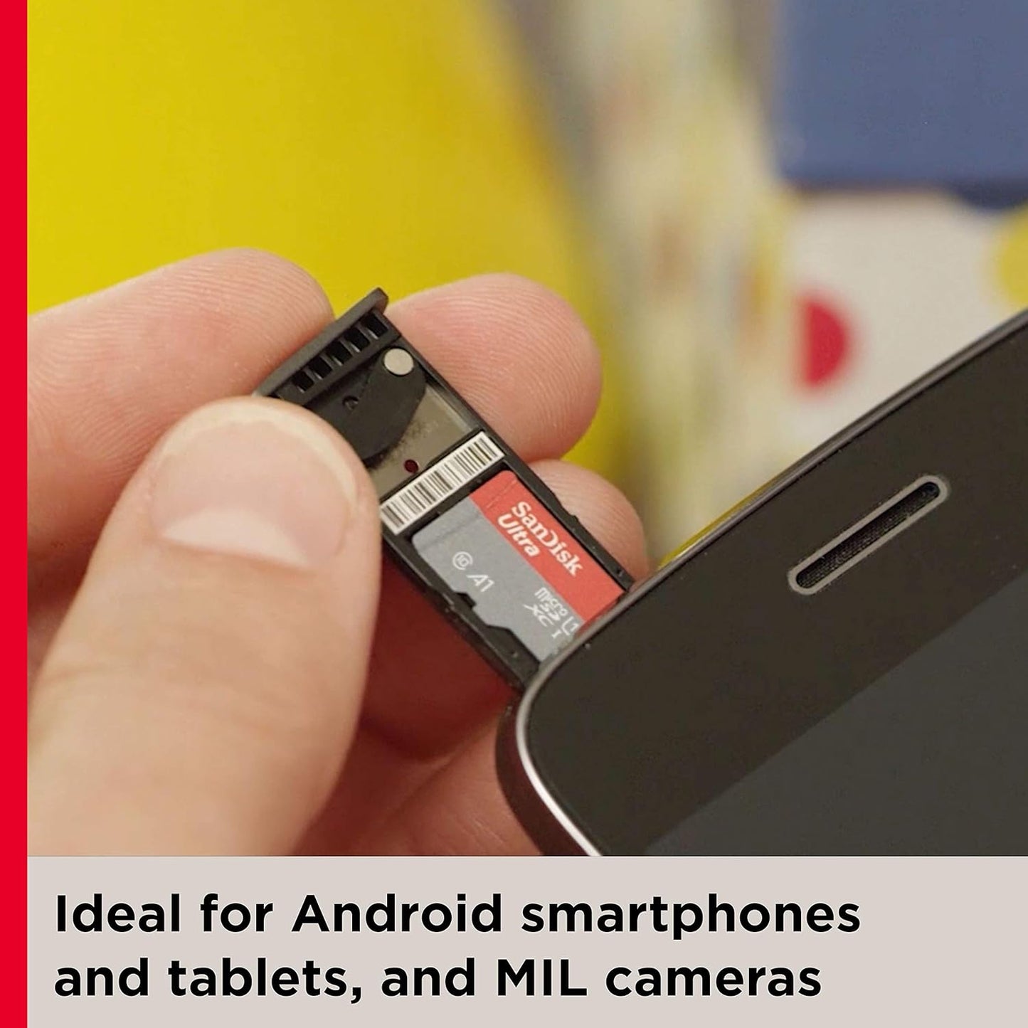 SANDISK ULTRA MICROSD 128GB MEMORY CARD