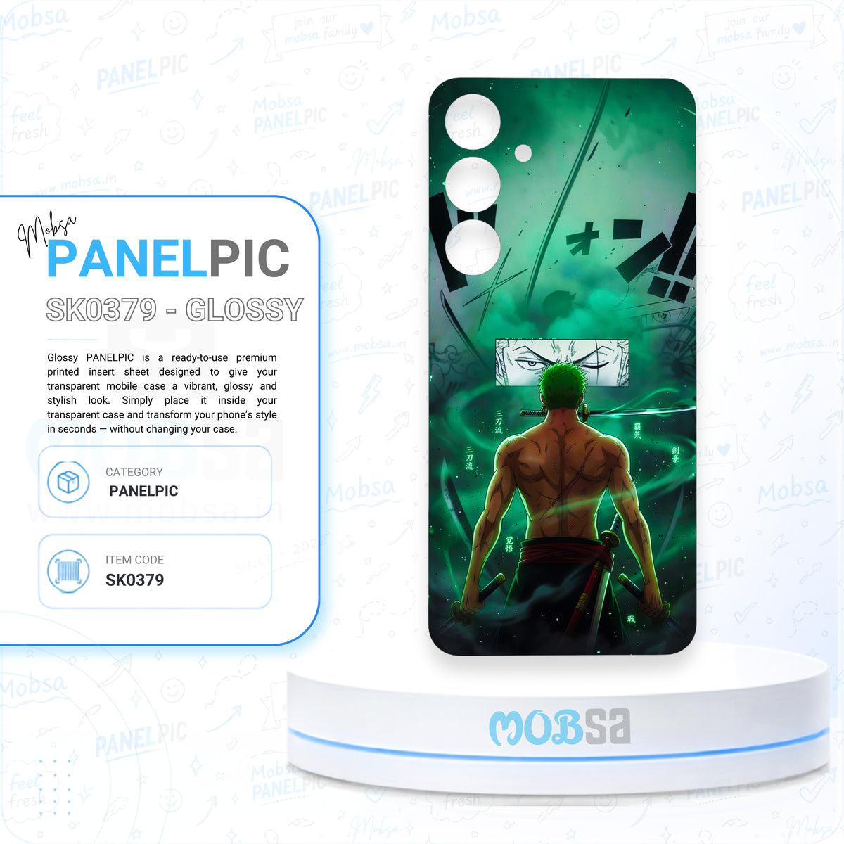 ANIME / MOBSA PANELPIC SK0379 / GLOSSY EDITION