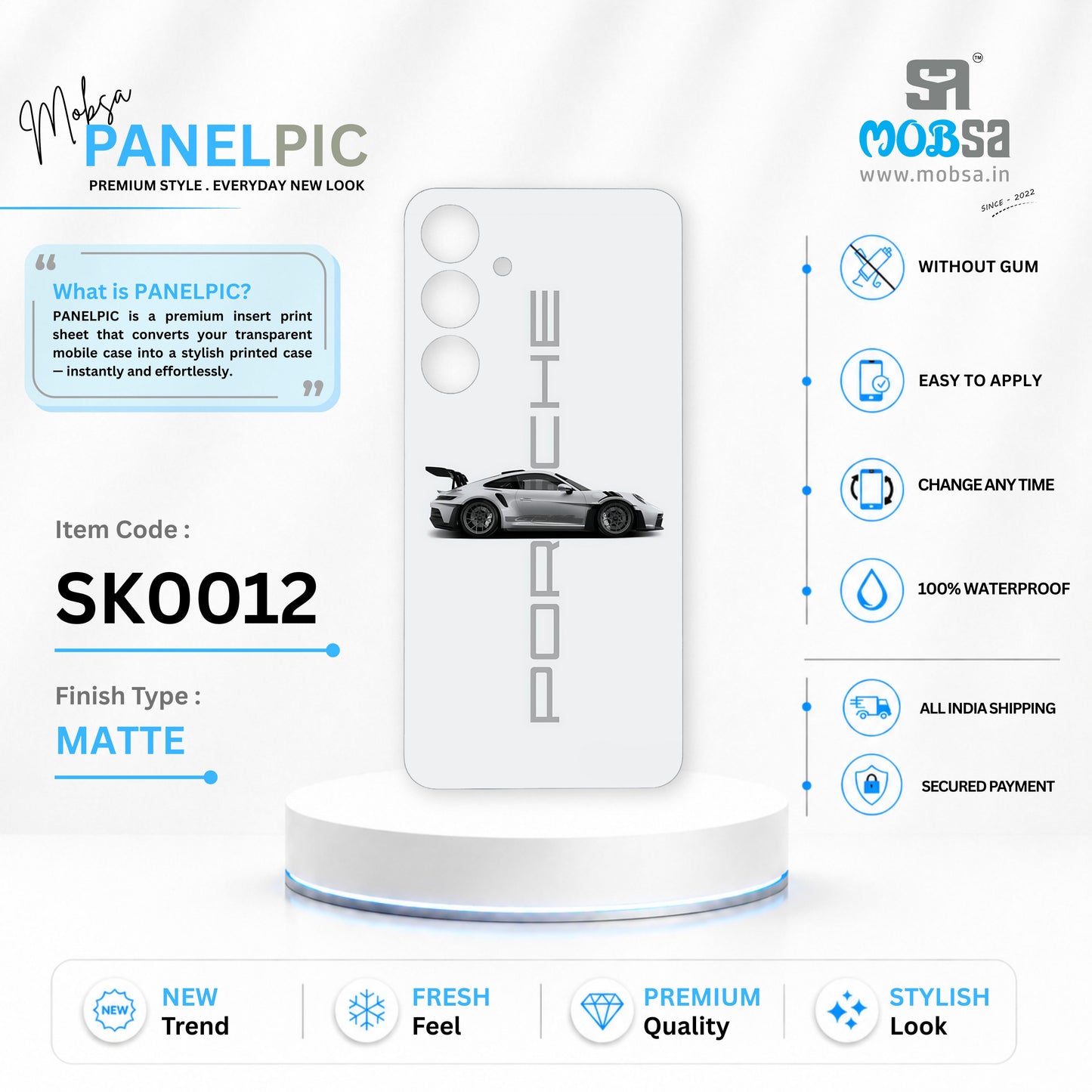 MOBSA PANELPIC - SK0012 ( MATTE )