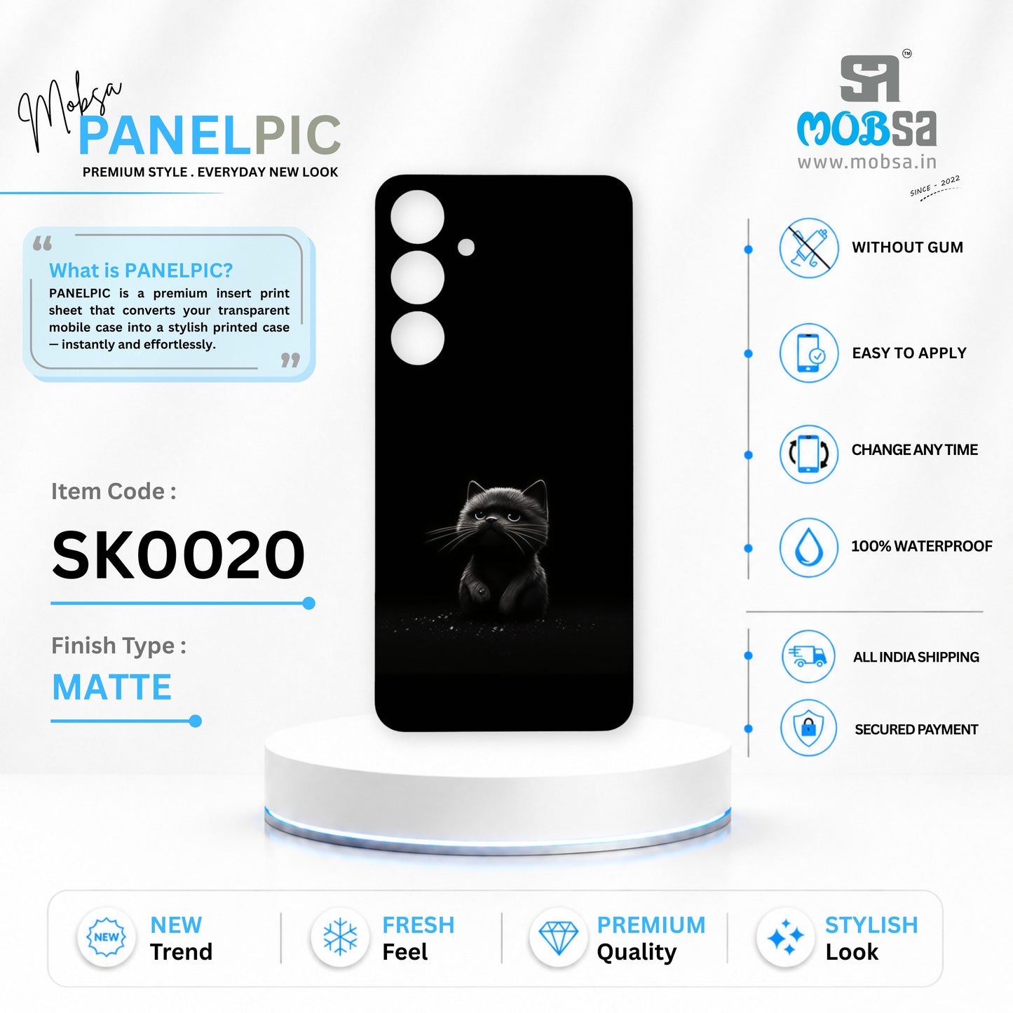 MOBSA PANELPIC - SK0020 ( MATTE )