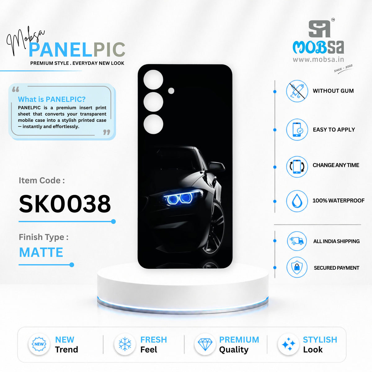 MOBSA PANELPIC - SK0038 ( MATTE )