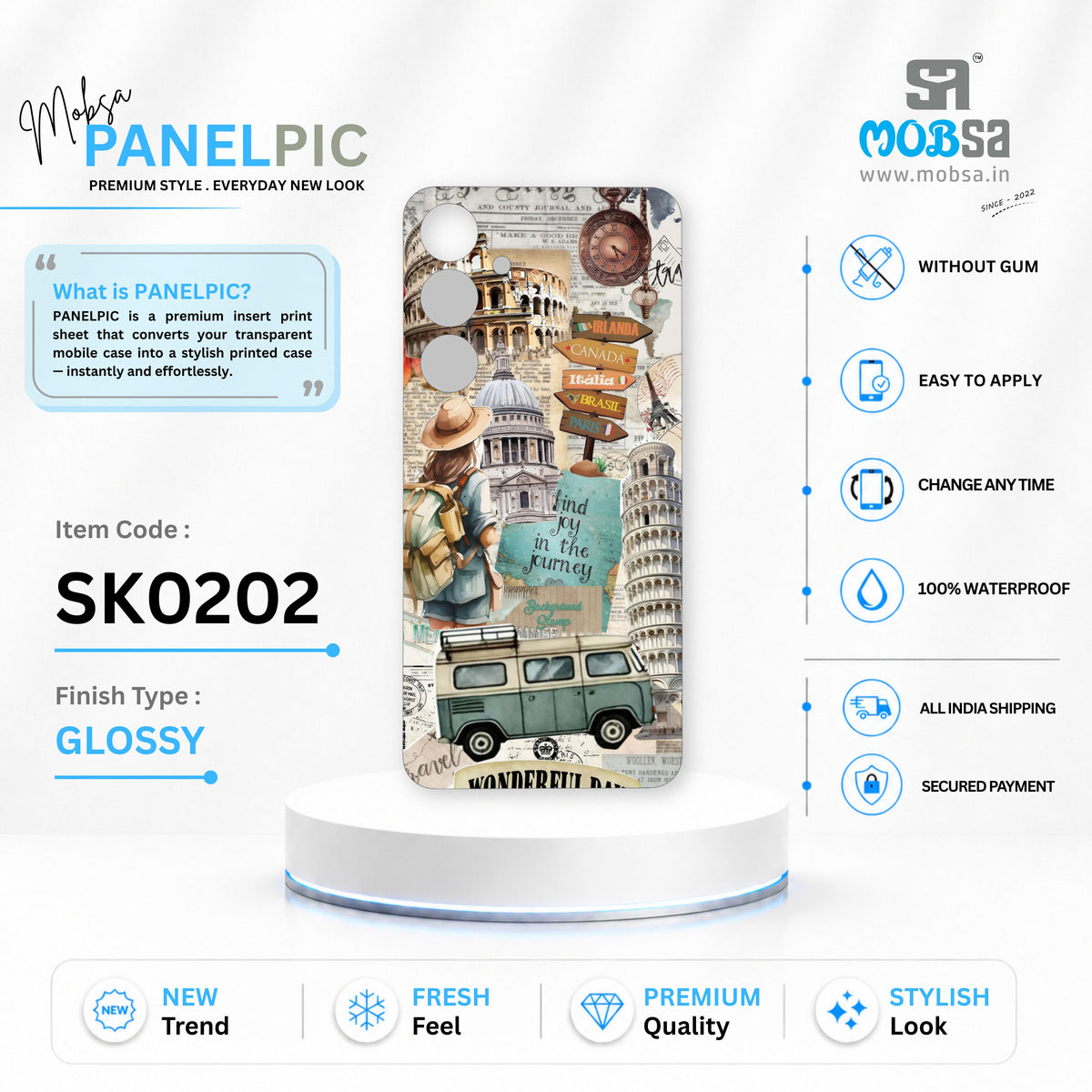 MOBSA PANELPIC - SK0202 ( GLOSSY )