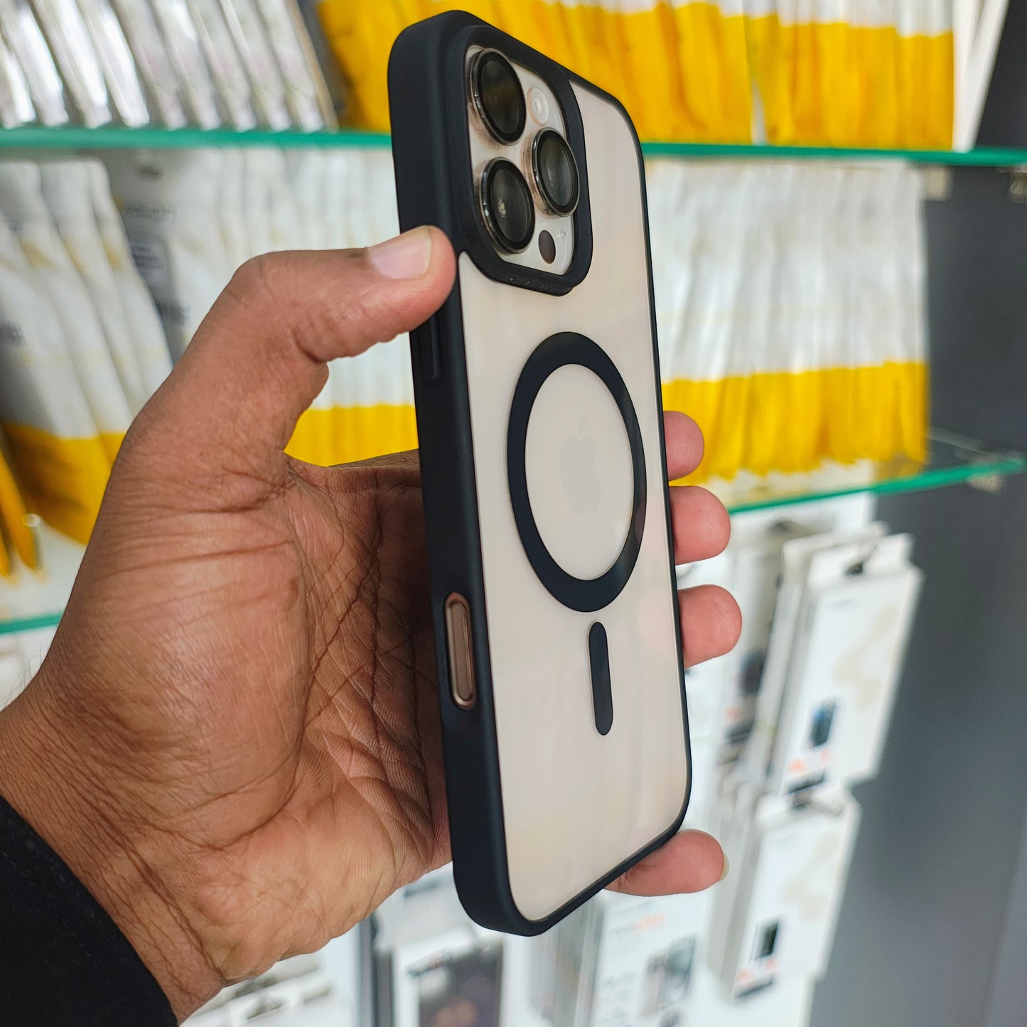 BLACK BORDER MAGSAFE CASES #SAMSUNG S SERIES #IPHONE