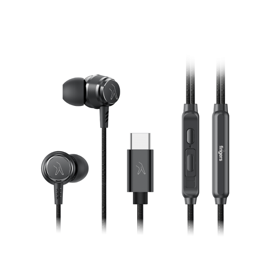 FINGERS SOUNDBOUNCE - C WIRED EARPHONES