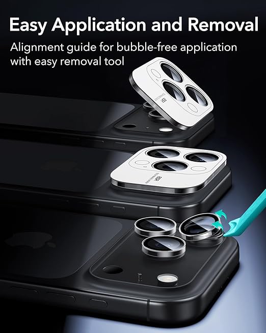 CAMERA LENS PROTECTOR FOR IPHONE ( CLEAR LENS )