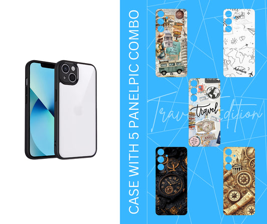 BORDER CASE WITH 5 PANELPIC COMBO ( TRAVEL EDITION )