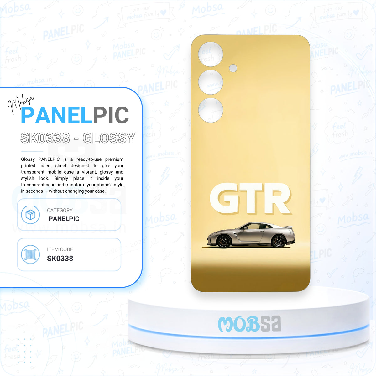 CARS / MOBSA PANELPIC SK0338 / GLOSSY EDITION