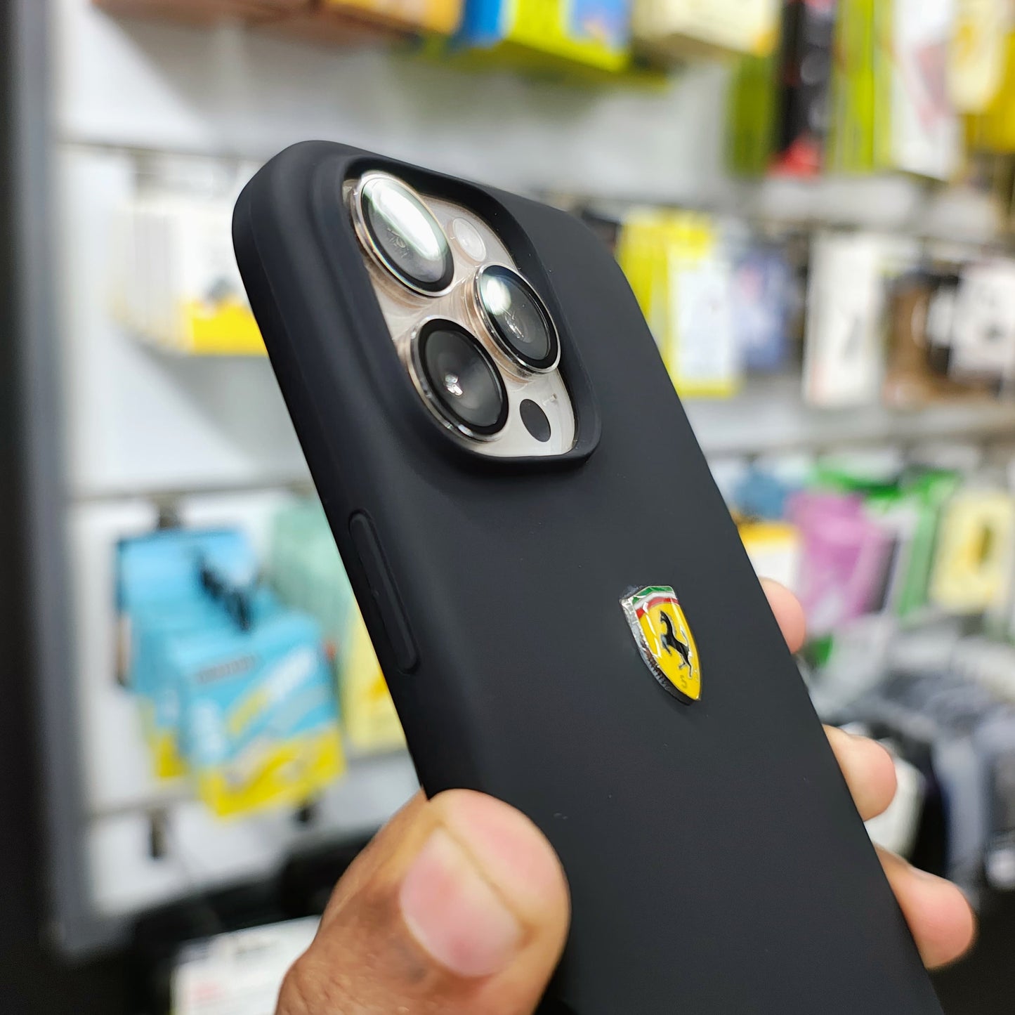 FERRARI SILICONE CASE #IPHONE