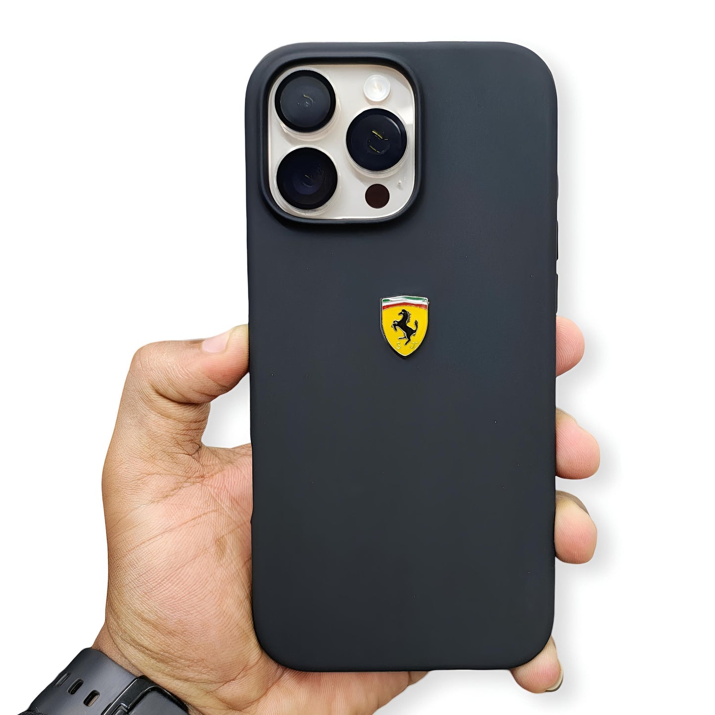 FERRARI SILICONE CASE #IPHONE