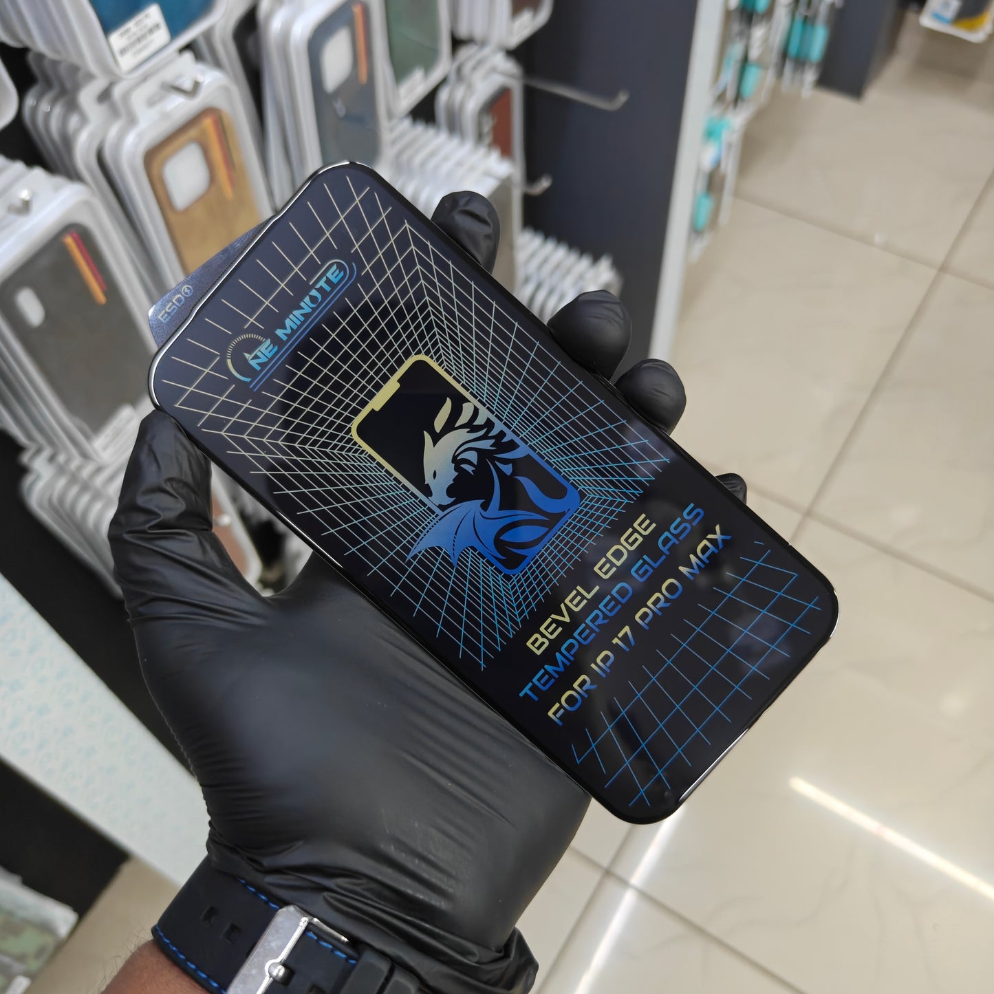 TEMPERED GLASS FOR IPHONE 17 PRO MAX