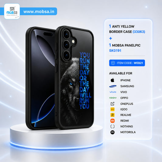 1 ANTI YELLOW BORDER CASE (33063) + 1 MOBSA PANELPIC SK0191 ( WEB21 )