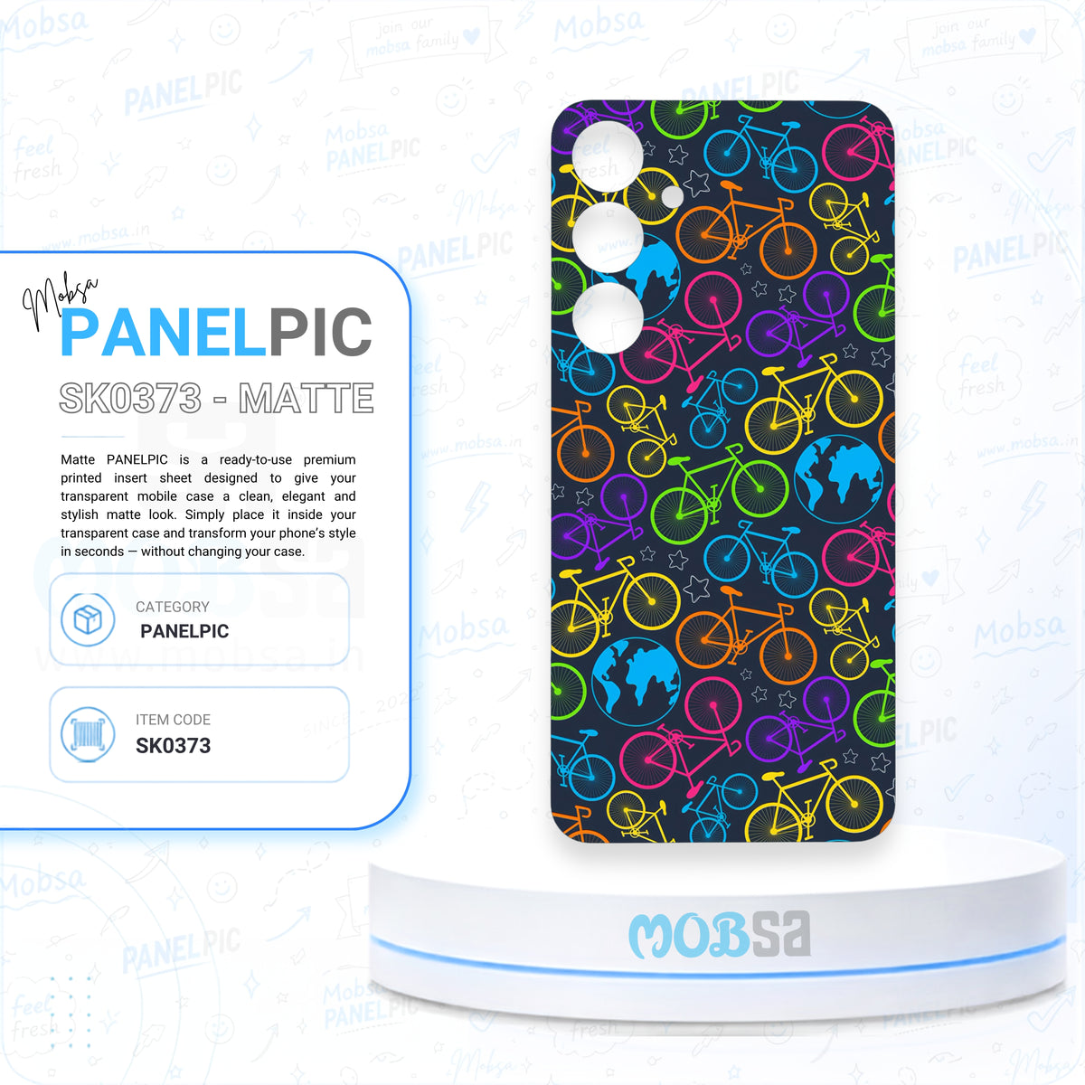 PATTERNS / MOBSA PANELPIC SK0373 / MATTE EDITION