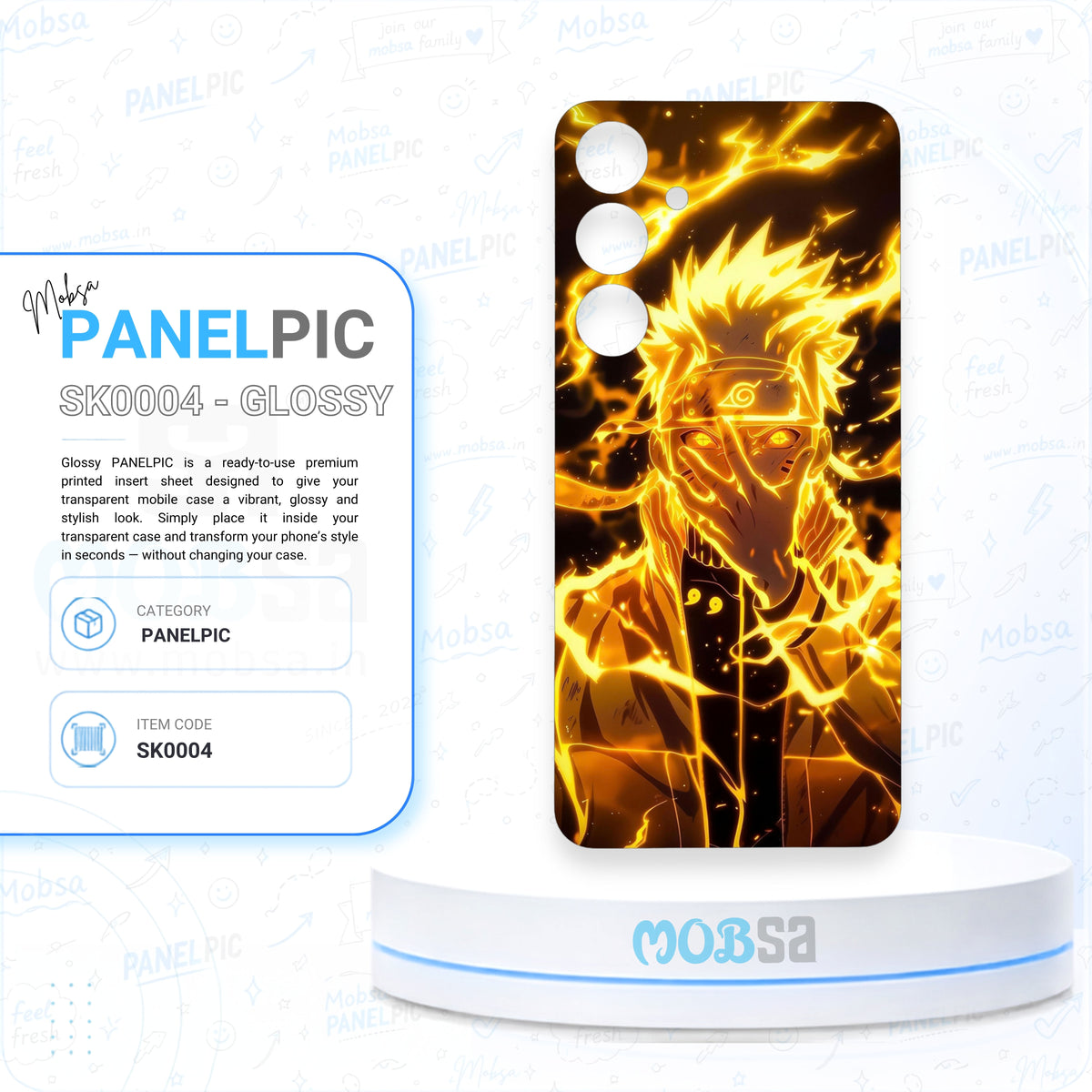 ANIME / MOBSA PANELPIC SK0004 / GLOSSY EDITION