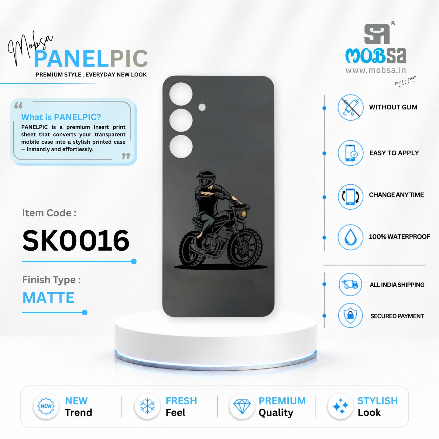 MOBSA PANELPIC - SK0016 ( MATTE )