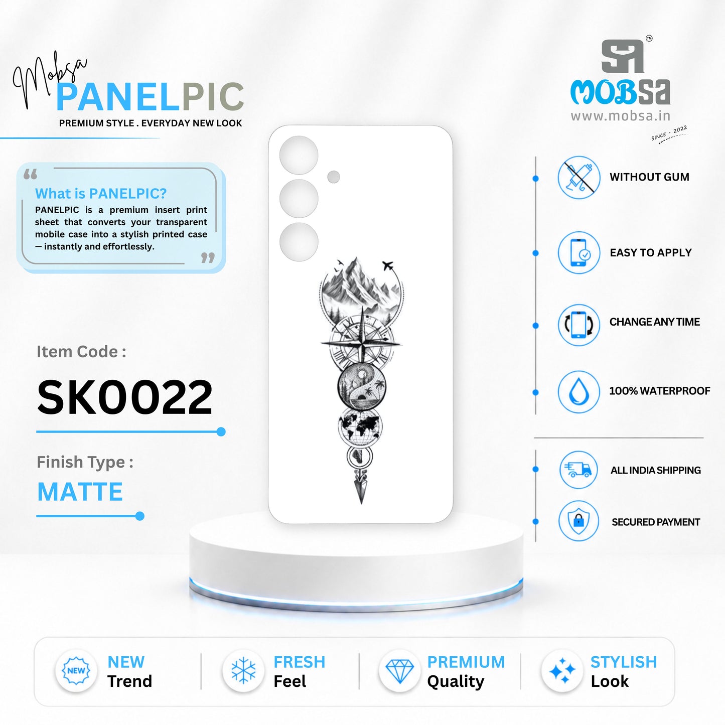 MOBSA PANELPIC - SK0022 ( MATTE )