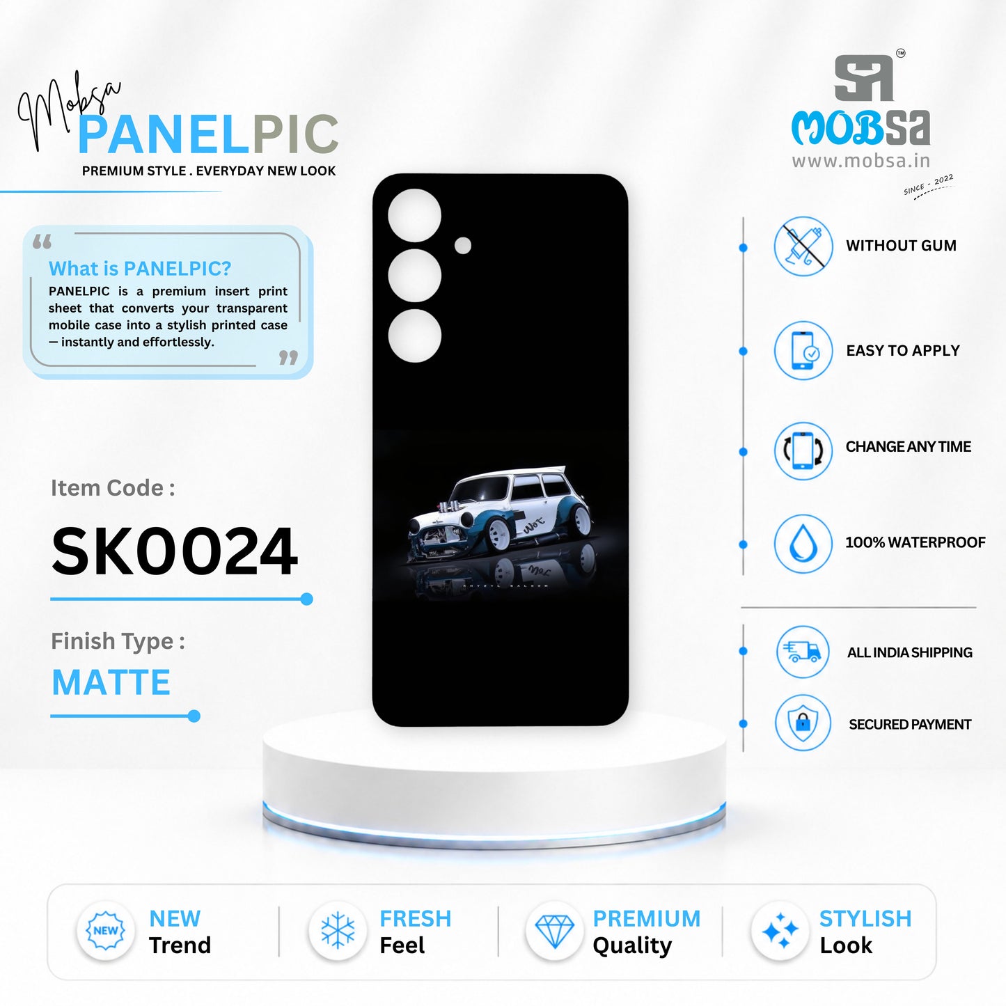 MOBSA PANELPIC - SK0024 ( MATTE )