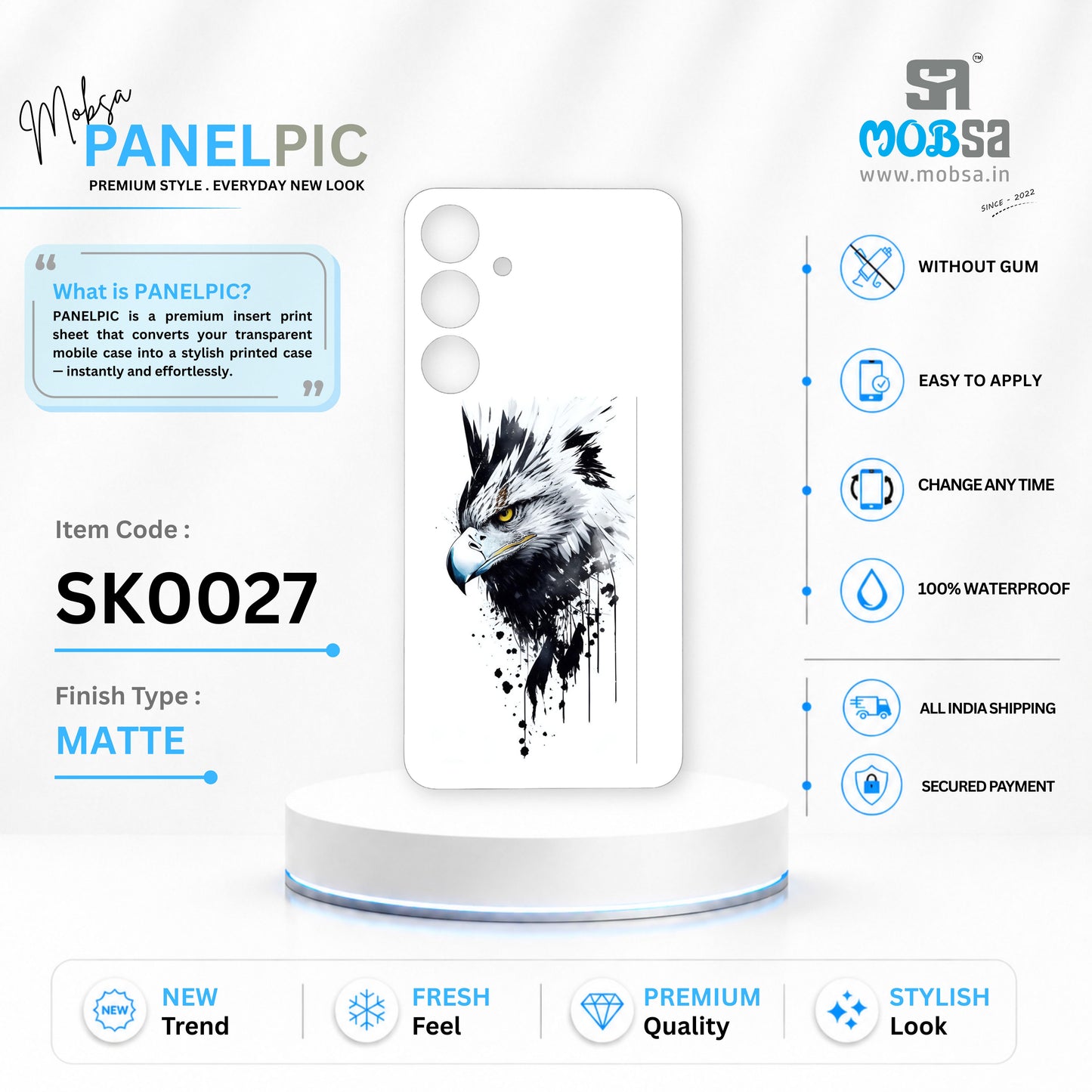 MOBSA PANELPIC - SK0027 ( MATTE )