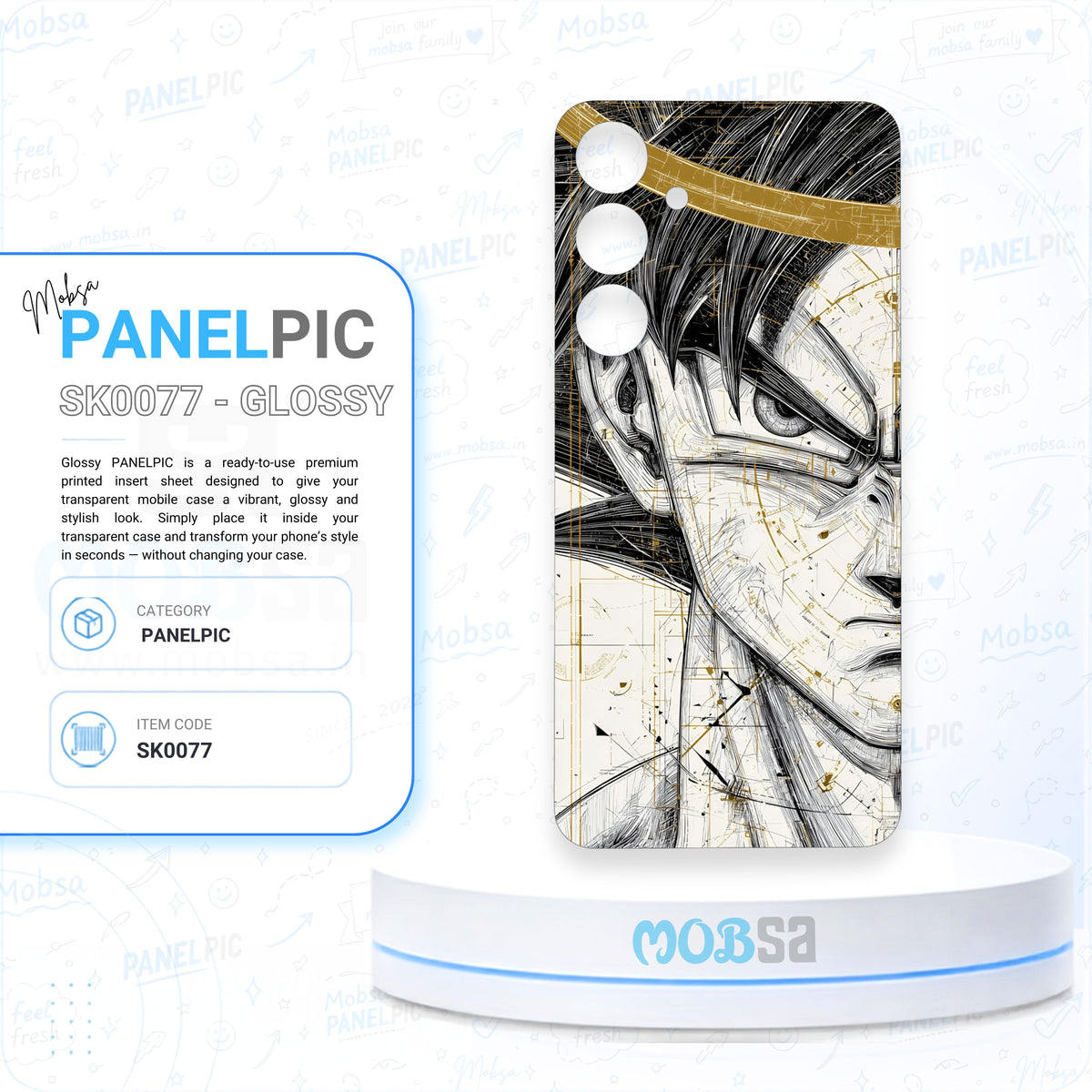 ANIME / MOBSA PANELPIC SK0077 / GLOSSY EDITION