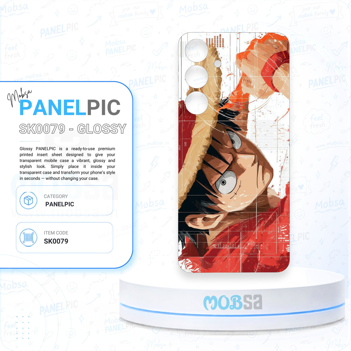 ANIME / MOBSA PANELPIC SK0079 / GLOSSY EDITION