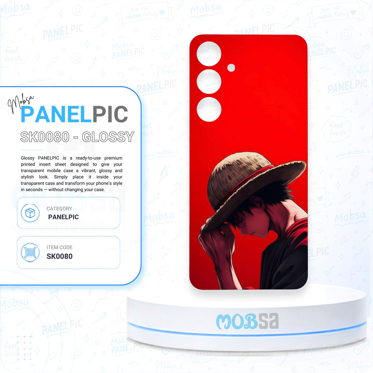 ANIME / MOBSA PANELPIC SK0080 / GLOSSY EDITION