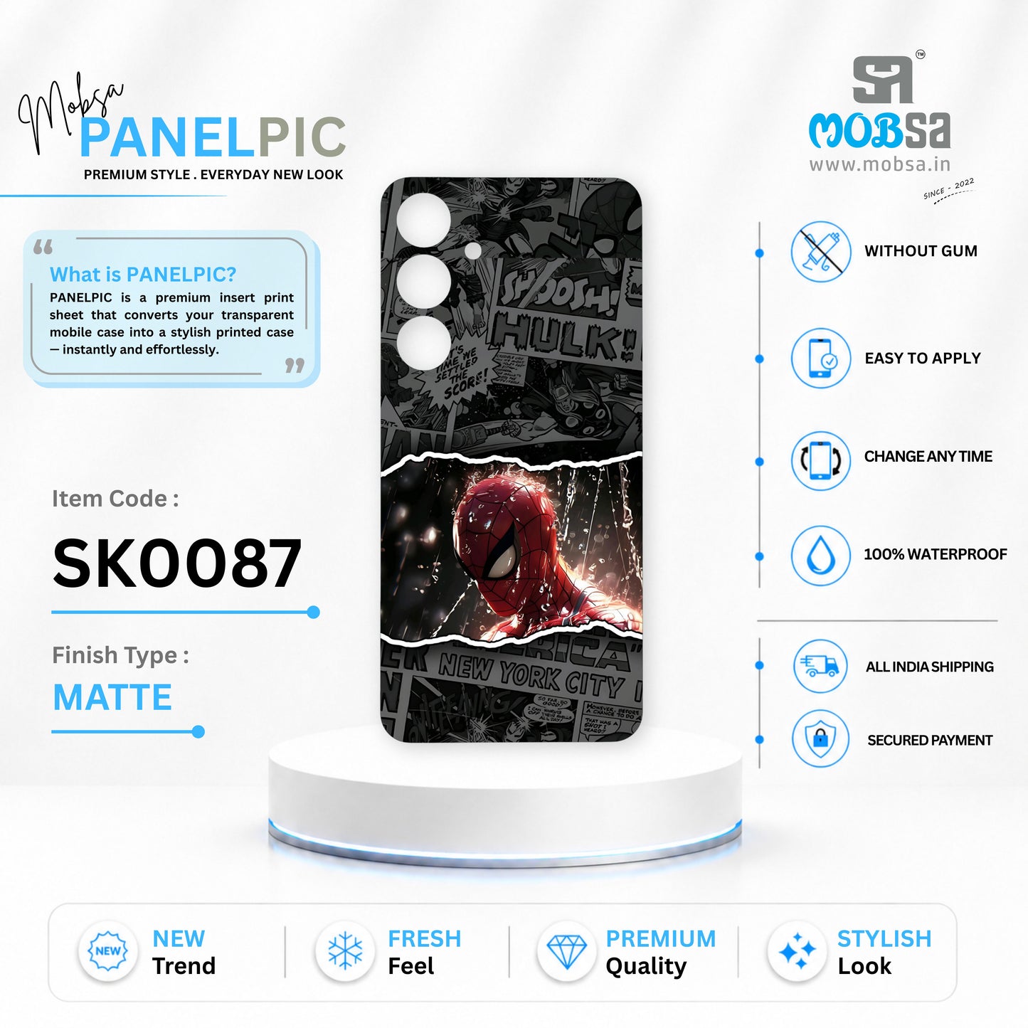 MOBSA PANELPIC - SK0087 ( MATTE )