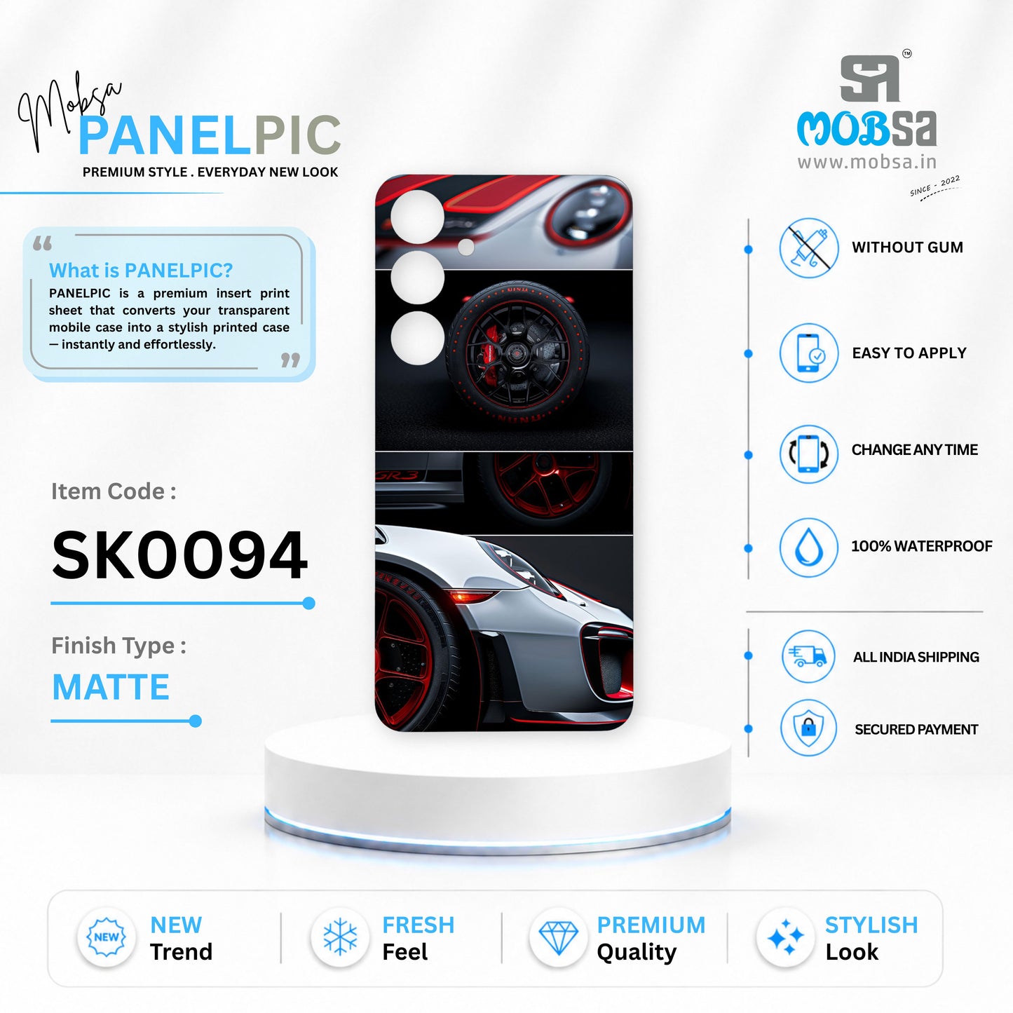MOBSA PANELPIC - SK0094 ( MATTE )