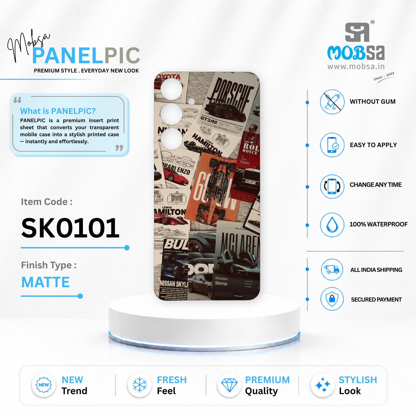 MOBSA PANELPIC - SK0101 ( MATTE )