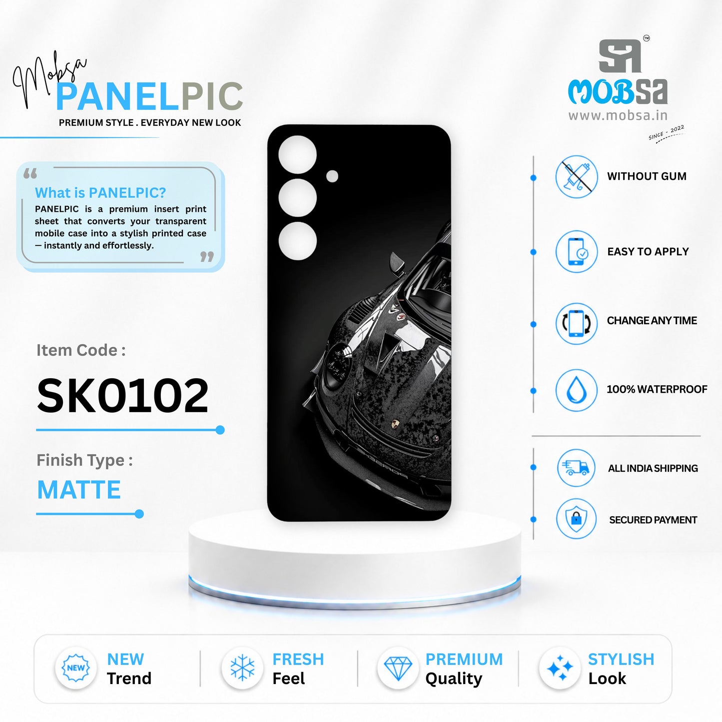 MOBSA PANELPIC - SK0102 ( MATTE )