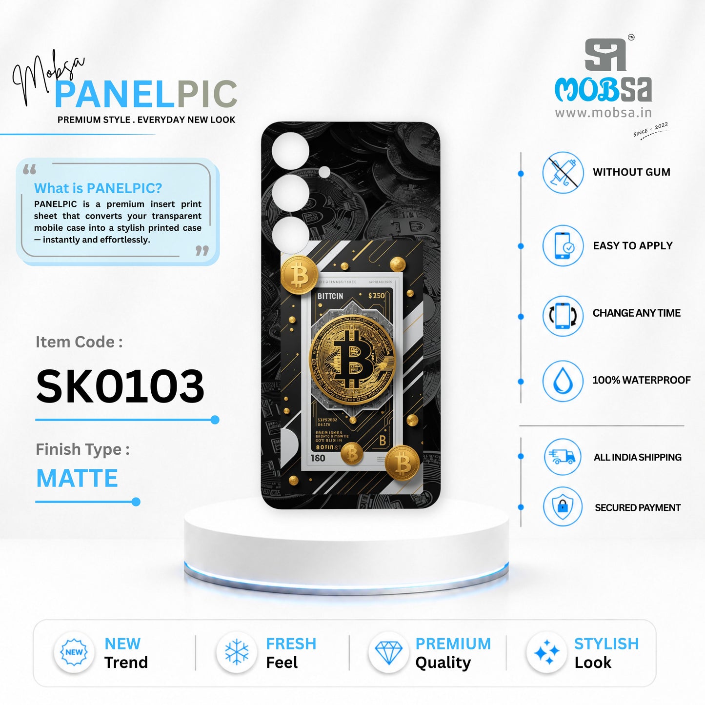 MOBSA PANELPIC - SK0103 ( MATTE )