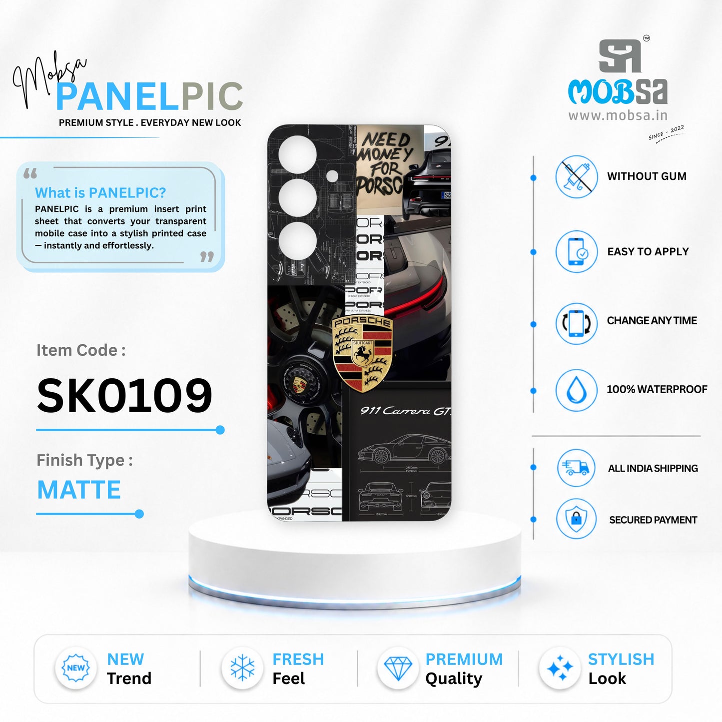 MOBSA PANELPIC - SK0109 ( MATTE )