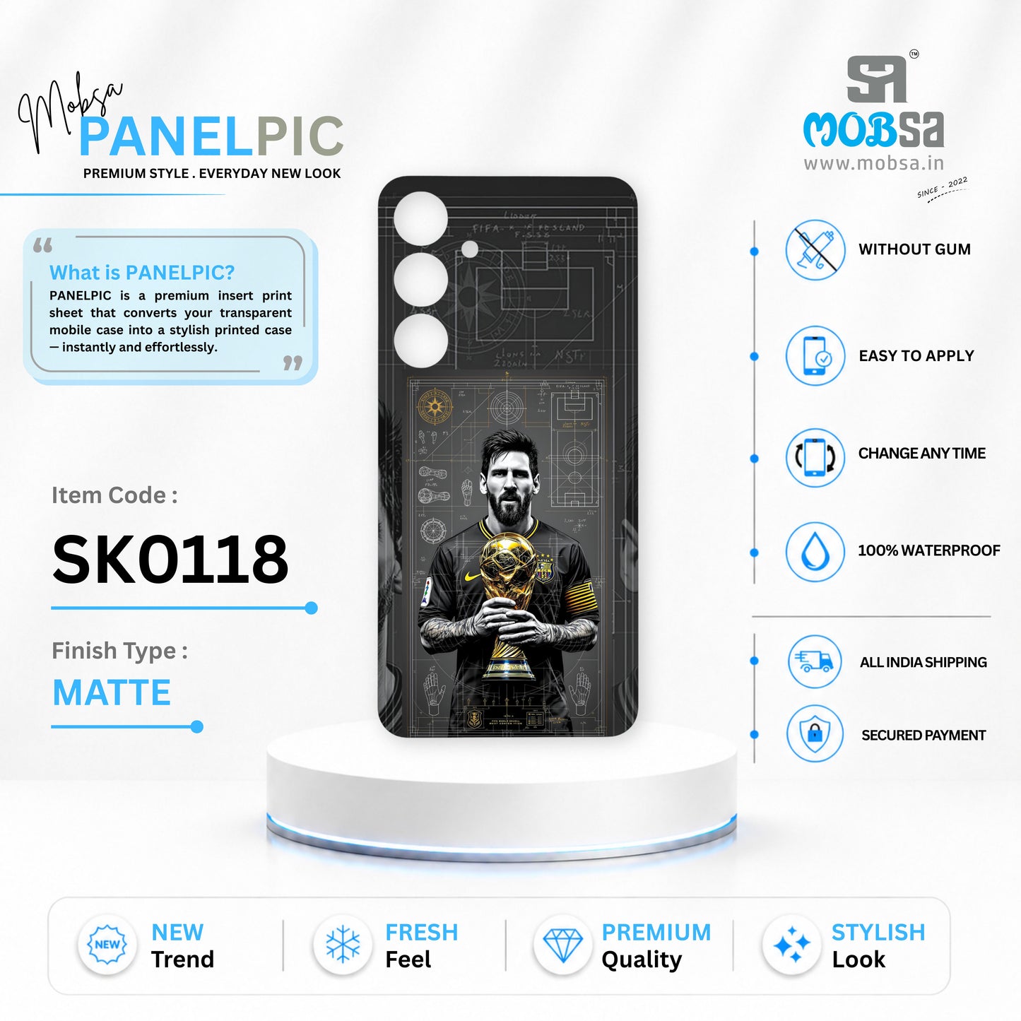 MOBSA PANELPIC - SK0118 ( MATTE )