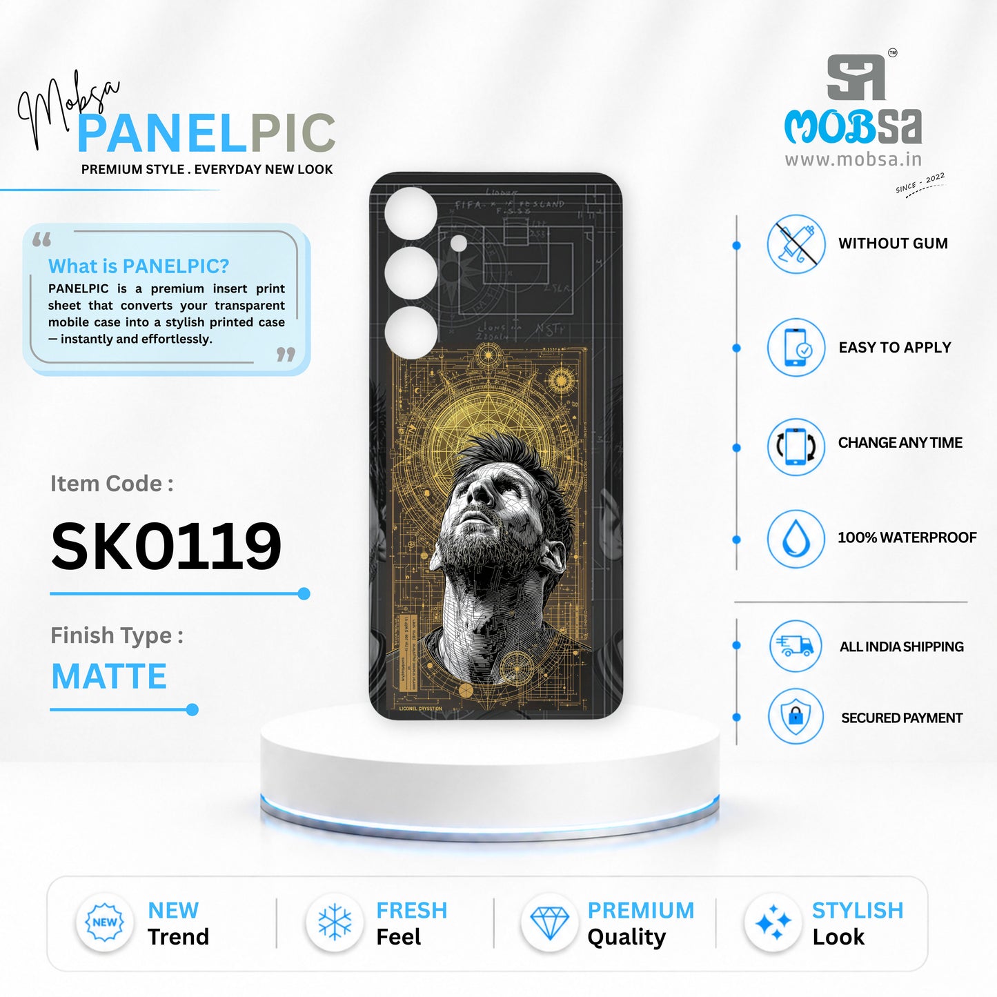 MOBSA PANELPIC - SK0119 ( MATTE )