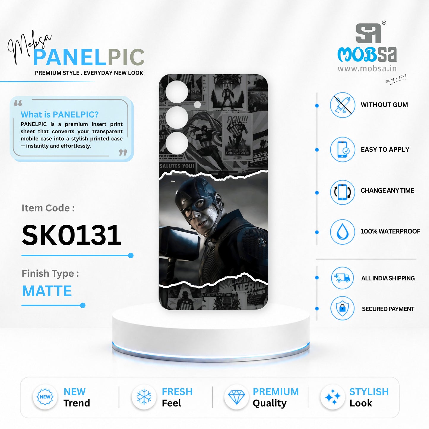 MOBSA PANELPIC - SK0131 ( MATTE )