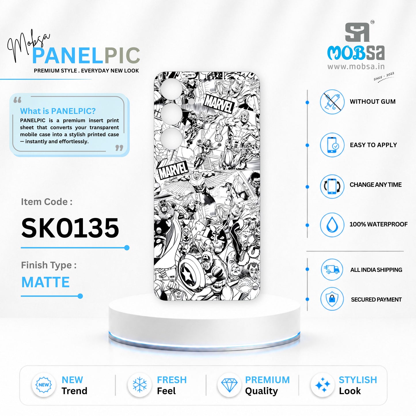 MOBSA PANELPIC - SK0135 ( MATTE )