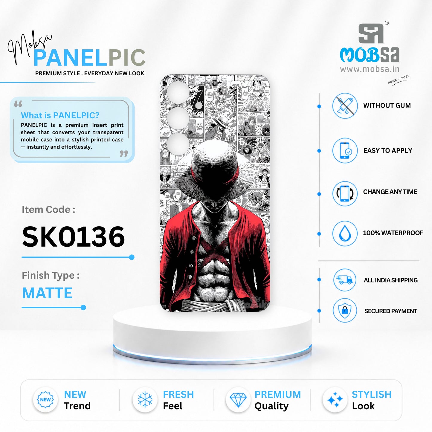MOBSA PANELPIC - SK0136 ( MATTE )