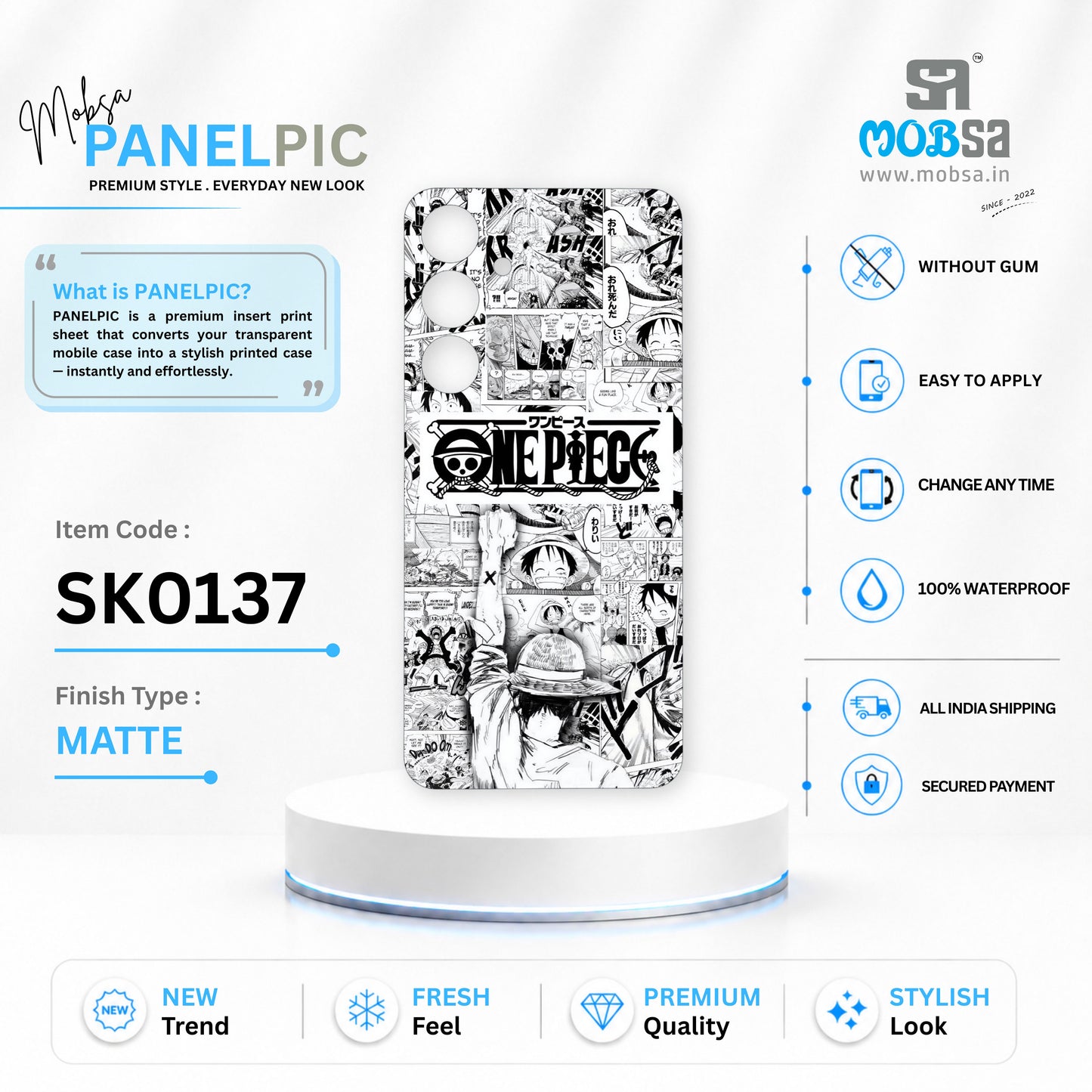 MOBSA PANELPIC - SK0137 ( MATTE )