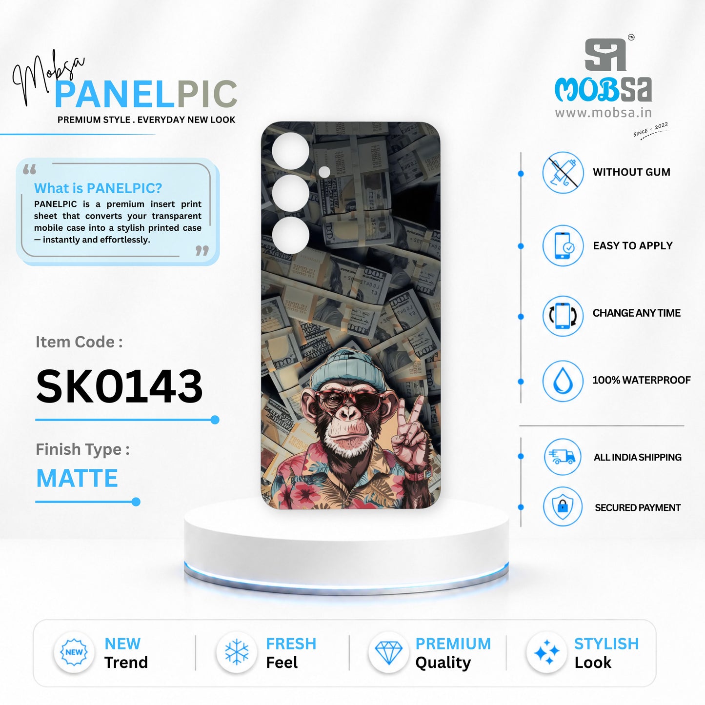 MOBSA PANELPIC - SK0143 ( MATTE )
