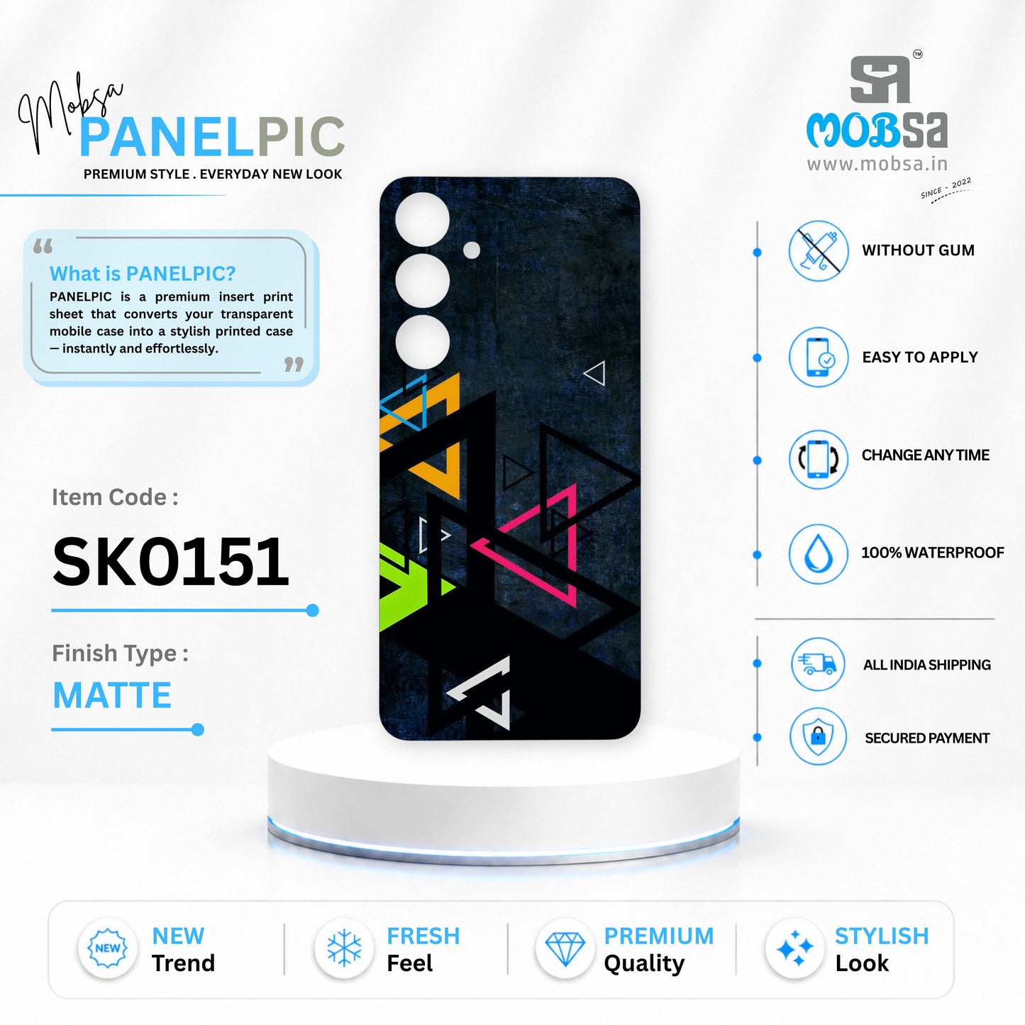 MOBSA PANELPIC - SK0151 ( MATTE )