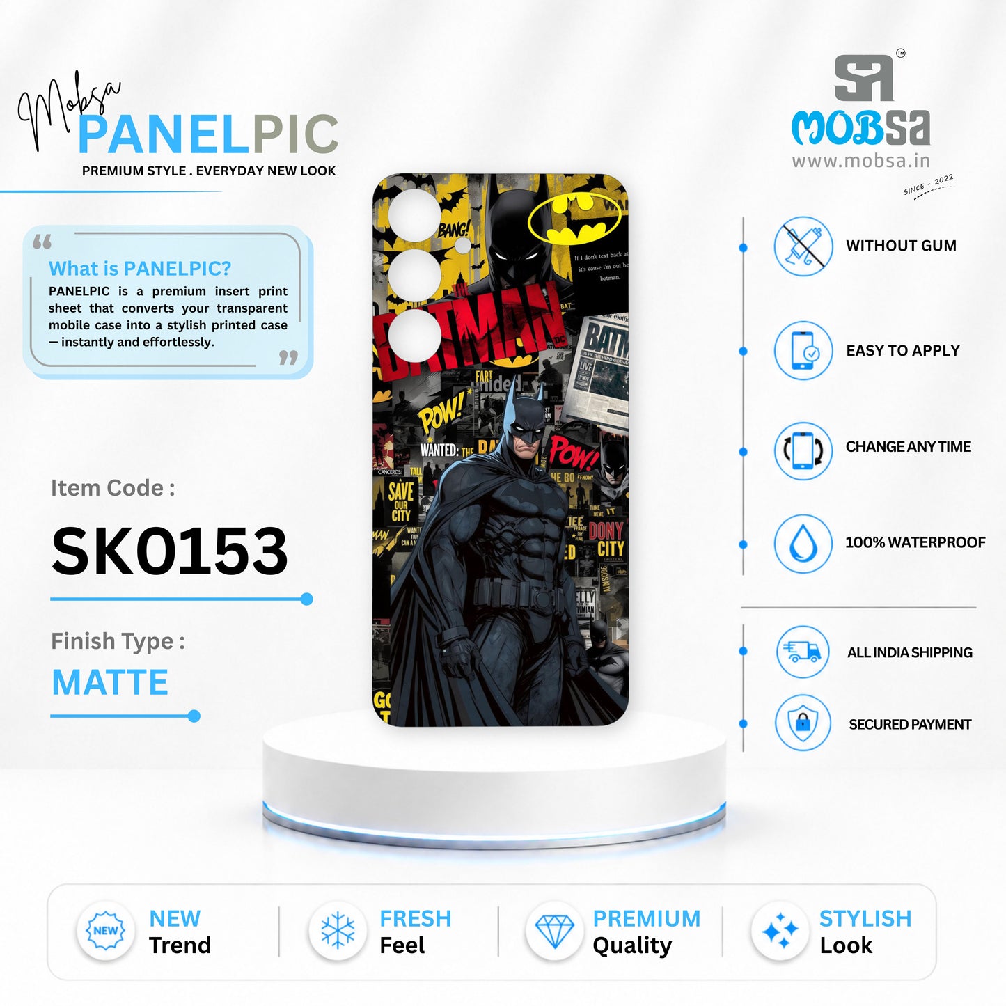 MOBSA PANELPIC - SK0153 ( MATTE )