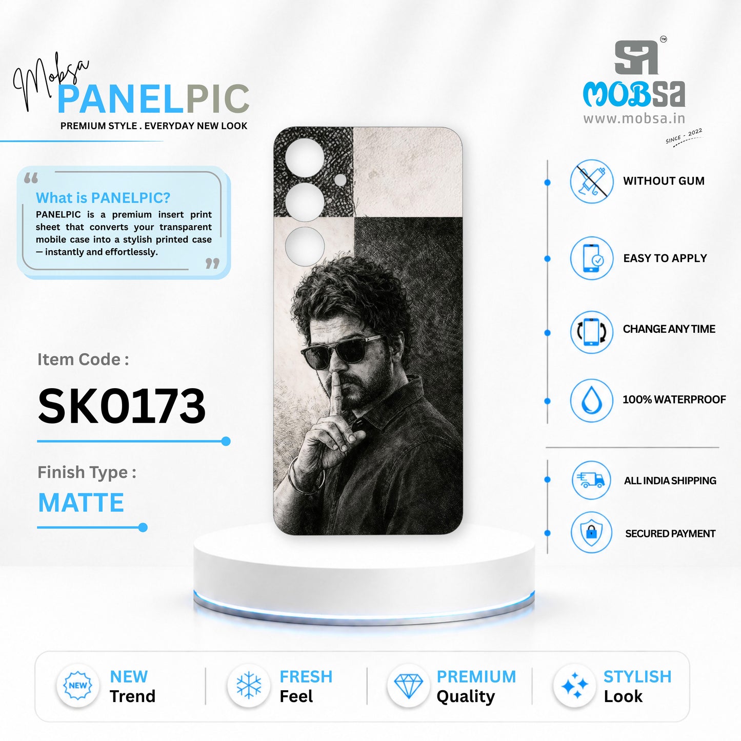 MOBSA PANELPIC - SK0173 ( MATTE )