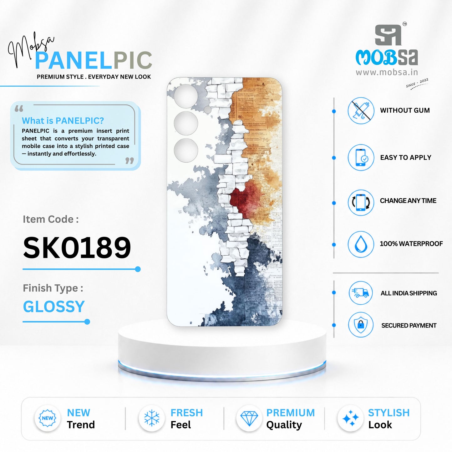 MOBSA PANELPIC - SK0189 ( GLOSSY )