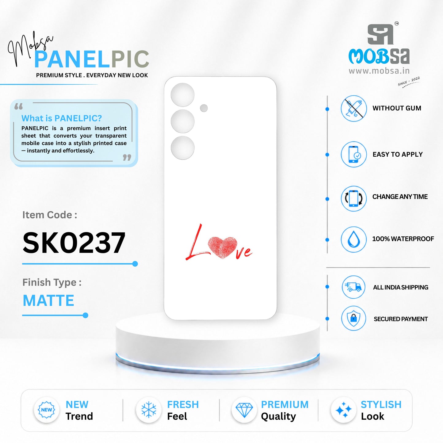 MOBSA PANELPIC - SK0237 ( MATTE )