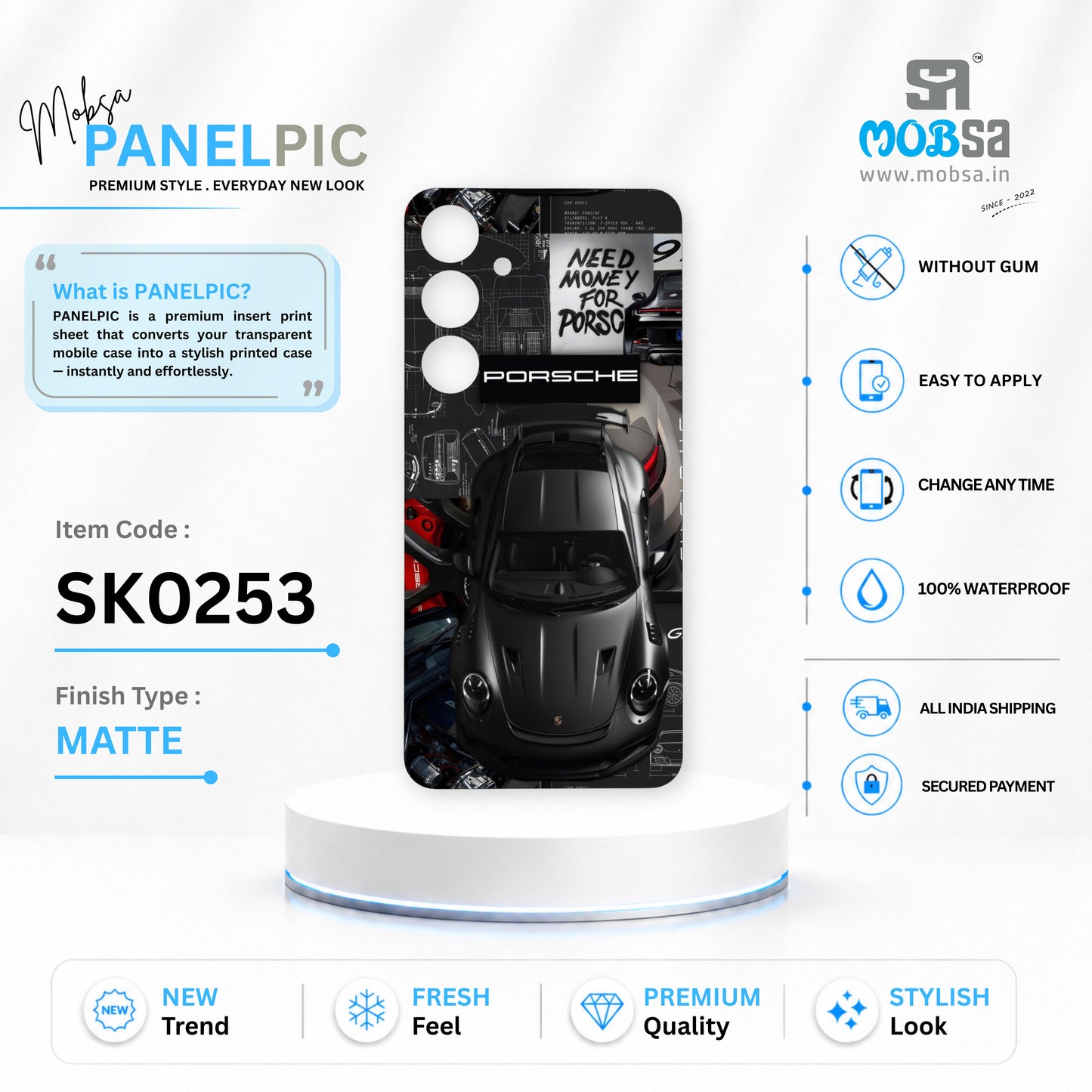 MOBSA PANELPIC - SK0253 ( MATTE )