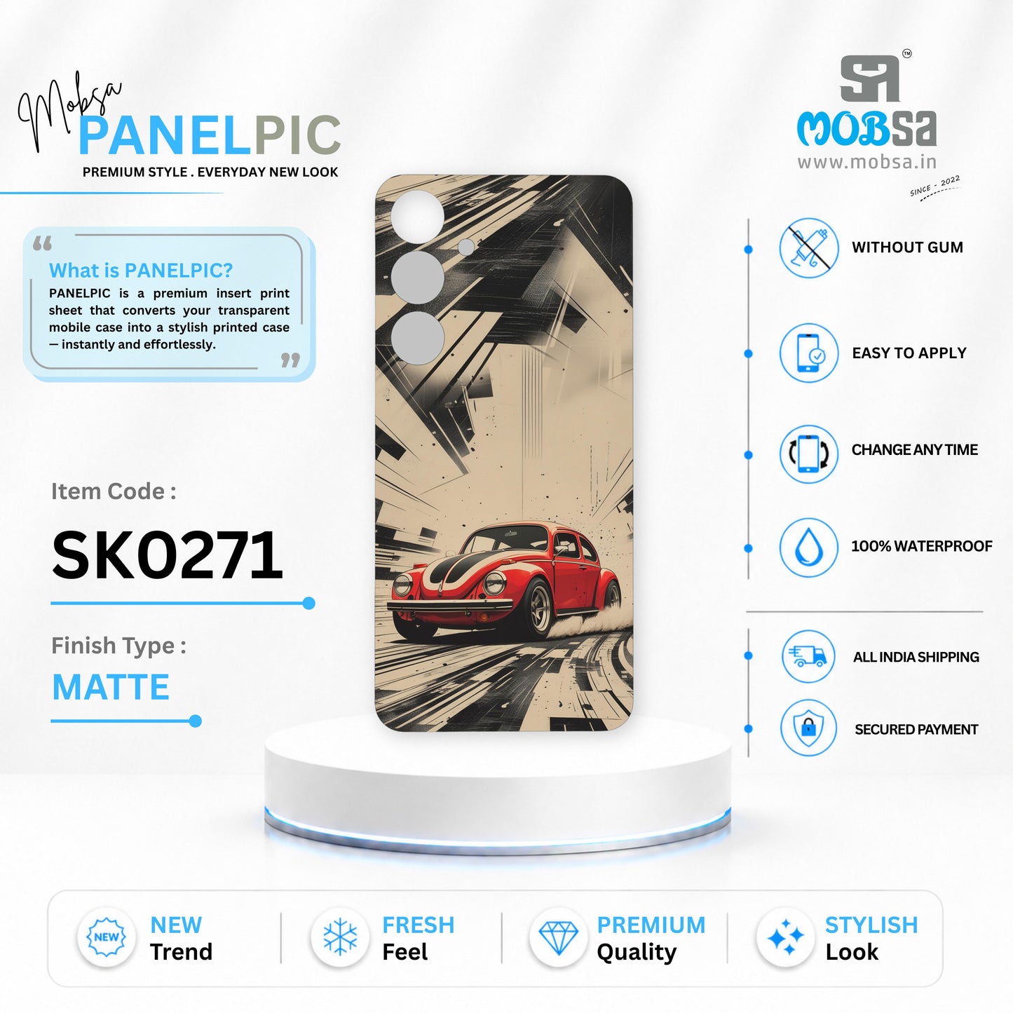 MOBSA PANELPIC - SK0271 ( MATTE )