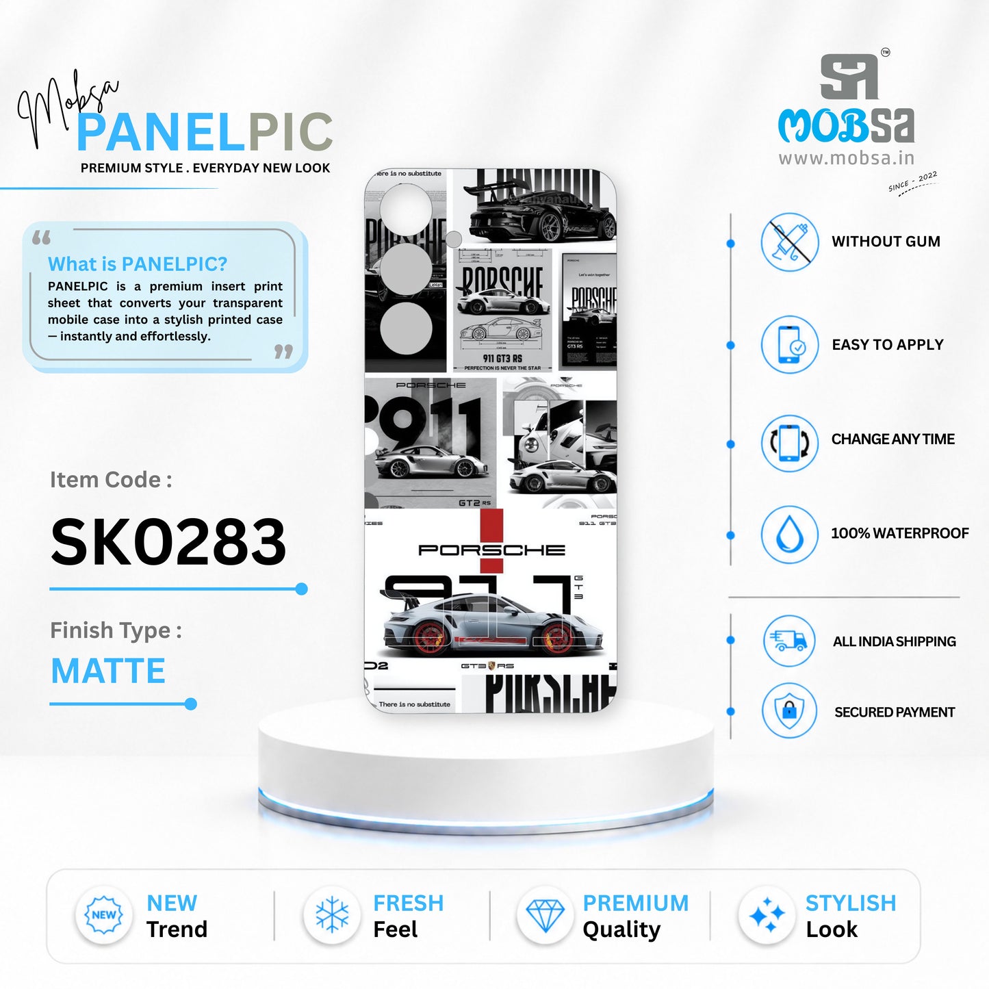 MOBSA PANELPIC - SK0283 ( MATTE )