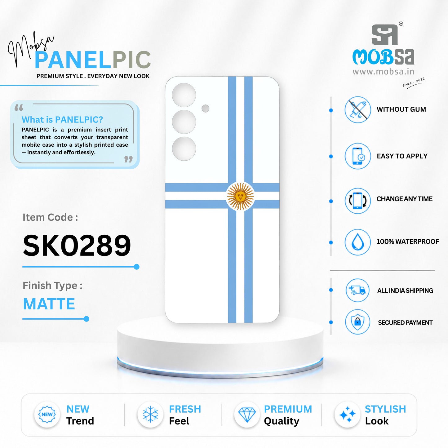 MOBSA PANELPIC - SK0289 ( MATTE )