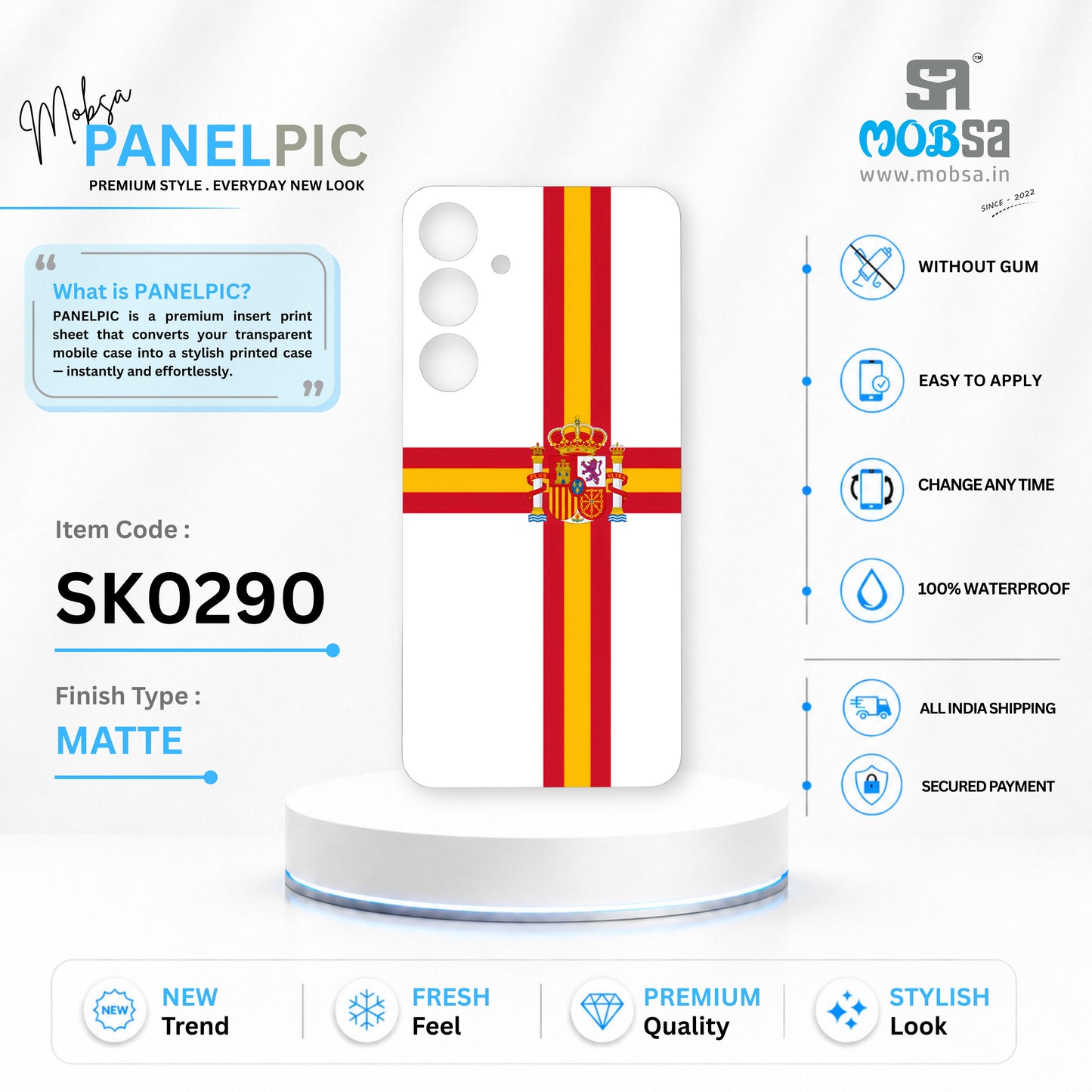 MOBSA PANELPIC - SK0290 ( MATTE )