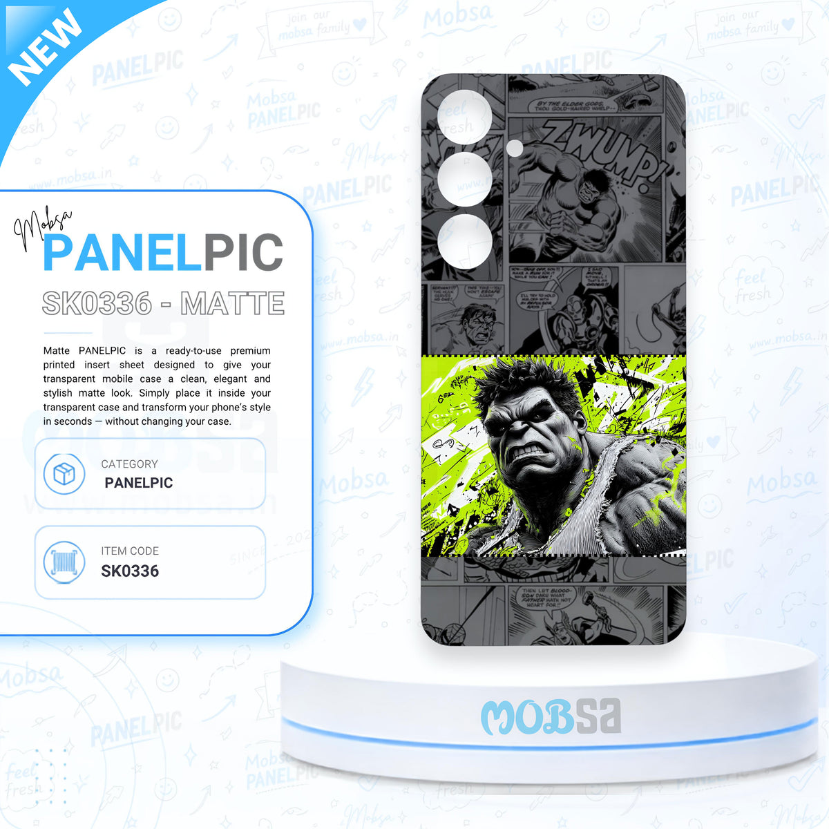 COMIC / MOBSA PANELPIC SK0336 / MATTE EDITION